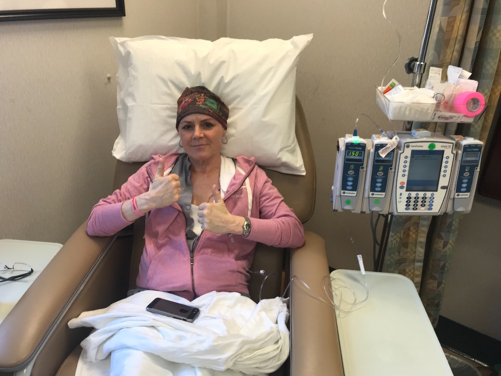 Anita Receiving Chemo