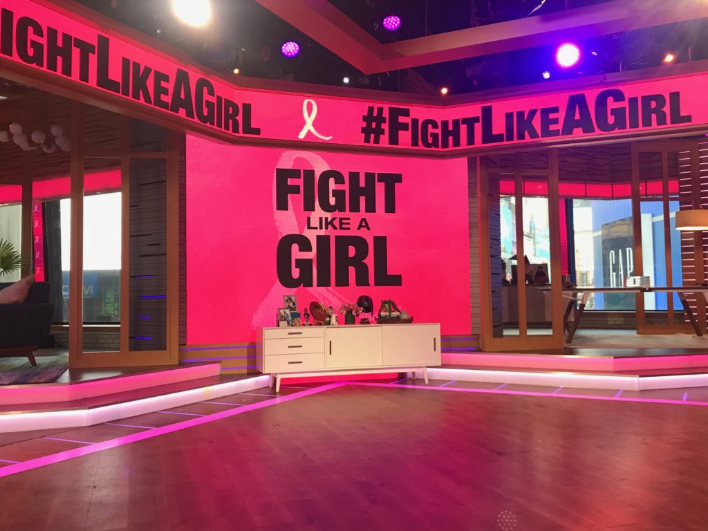 GMA Fight Like A Girl Stage